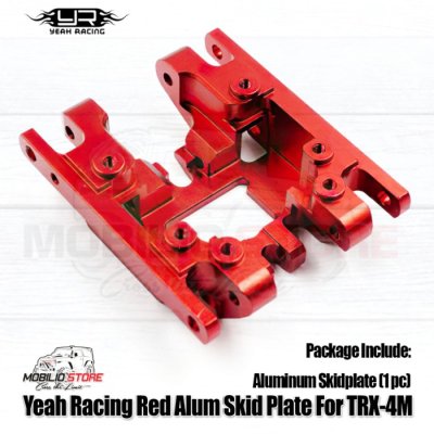 Upgrade Part - Yeah Racing Alum Skid Plate For Traxxas TRX4M Crawler