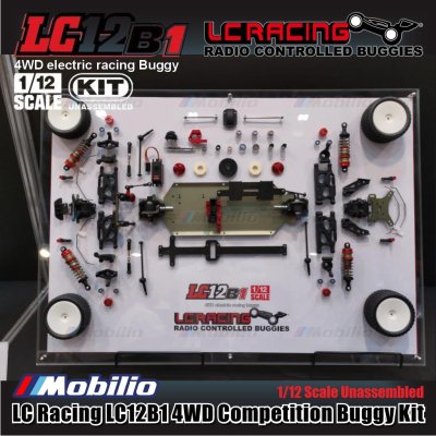 LC Racing LC12B1 4WD Competition Buggy Combo Kit 1/12 Scale Unassembled