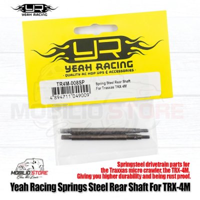 Upgrade Part - Yeah Racing Spring Steel Rear Shaft For Traxxas TRX4M