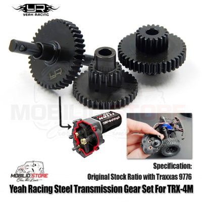 Upgrade Part Yeah Racing Transmission Gear Set for Traxxas TRX4M