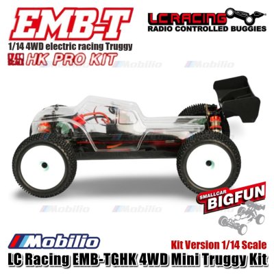 LC Racing EMB-TGHK 4WD Mini Truggy Kit 1/14 Scale Unassembled