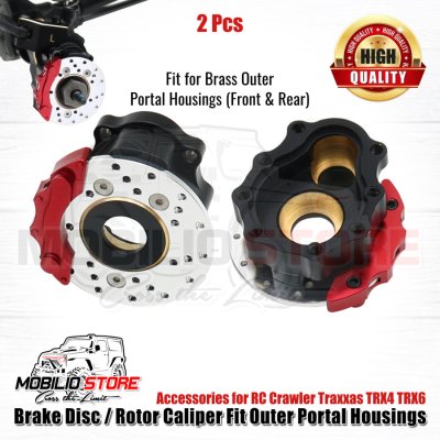 Accessories Disc Brake Rotor Caliper Outer Portal Housing Traxxas TRX4