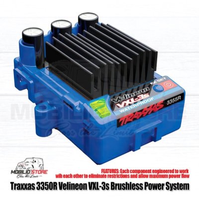 Traxxas 3350R Velineon VXL-3s Brushless Power System