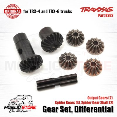 Traxxas Part 8282 Gear Set Differential Gears TRX-4 TRX-6 Original