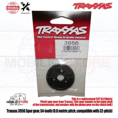 Traxxas #3956 Spur Gear 54T 0.8 Metric Pitch Competible with 32 Pitch