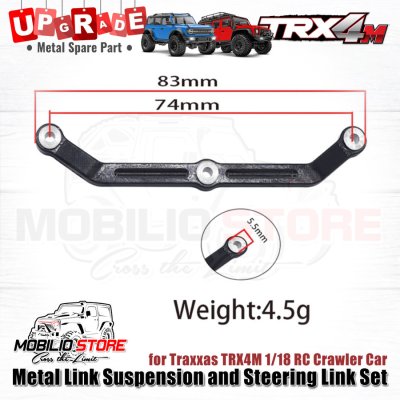 Upgrade Metal Suspension Link and Steering Link Set for Traxxas TRX4M