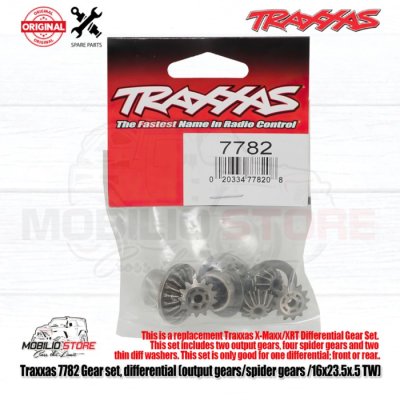 Traxxas 7782 Gear Set Differenttial Output Gears Spider for X-Maxx XRT