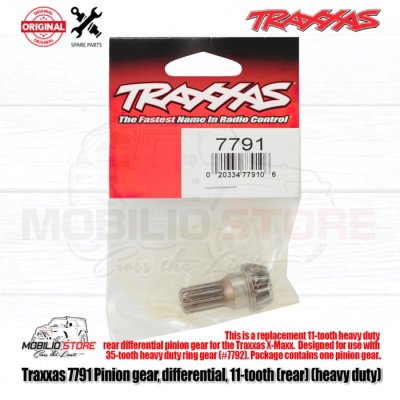 Traxxas #7791 Pinion Gear Differential 11T Rear Heavy Duty X-Maxx, XRT