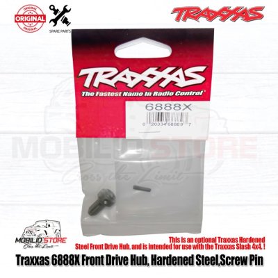 Traxxas #6888X Front Drive Hub Hardened Steel Screw Pin Original Part