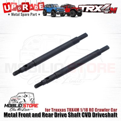 Upgrade Metal Front Rear Drive Shaft CVD Driveshaft for Traxxas TRX4M