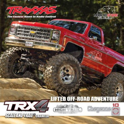 Traxxas 92056-4 TRX-4 1/10 High Trail Chevrolet 1979 K10 RC Truck RTR Crawler Adventure