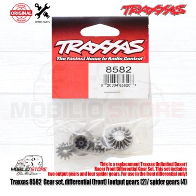 Traxxas #8582 Gear Set Differential Front Output Gears Spider Gears