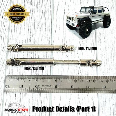 CVD Drive Shaft Steel Kopel Metal Universal RC Car 1/10 RGT Axial