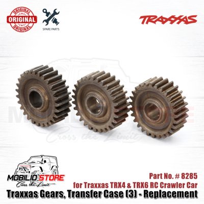 Traxxas Gears Transfer Case 3 Pcs for Traxxas TRX4 - TRX6 Part #8285