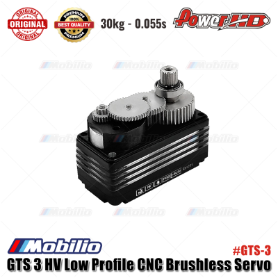 Power HD GTS 3 HV Low Profile Brushless Servo 30kg - 0.055s #GTS-3