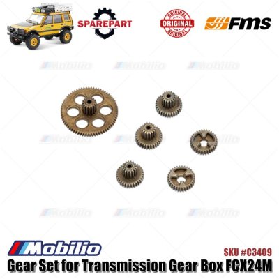 FMS Part #C3409 Gear Set for Transmission Gear Box FCX24M RC