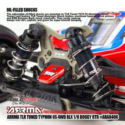 Arrma TLR Tuned TYPHON 18 4WD BLX Buggy RTR