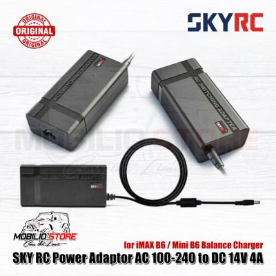 SKYRC Power Adaptor AC 100-240 to DC 14V 4A for iMAX B6 / Mini B6