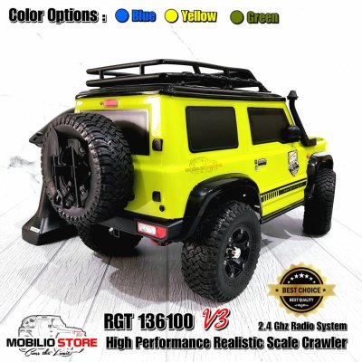 RC RGT 136100 V3 1/10 Scale 4WD Rock Crawler Cruiser RTR Suzuki Jimmy