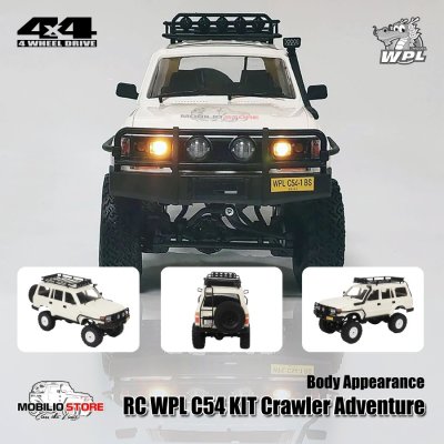 WPL C54 RC Car 1/16 Kit Full Set Model LC 80 4x4 Rock Crawler