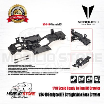 Vanquish VS4-10 Fordyce Straight Axle RTR Rock Crawler RC 1/10 Scale