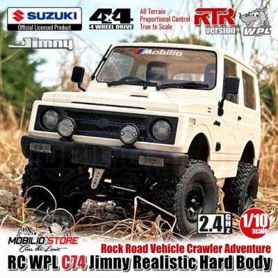 WPL C74 Jimny Realistic Hard Body RC 1/10 Scale Crawler Adventure RTR