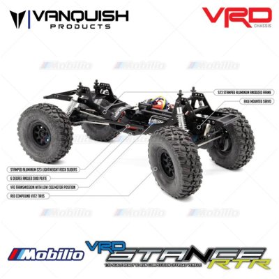 Vanquish VRD Stance 1/10 Scale RTR Competition Offroad Vehicle RC Rock Crawler Adventure