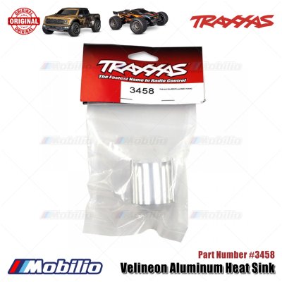 Traxxas Part #3458 Velineon Aluminum Heat Sink fits VXL 540XL Brushless Motors