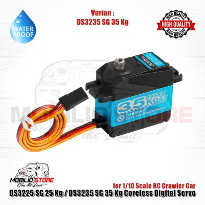 DS3225 SG 25 Kg / DS3235 SG 35 Kg Coreless Digital Servo for RC Car - DS3225 SG