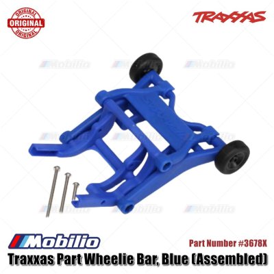 Wheelie Bar 3678X for 1/10 Traxxas Slash 2WD Rustler Stampede Bandit Ford F-150 RC Car Upgrade Parts Accessories