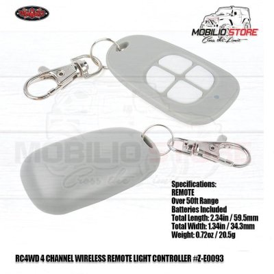 RC4WD 4 Channel Wireless Remote Light Controller - LED Module Z-E0093