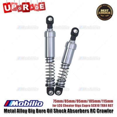 Metal Big Bore Oil Shock Absorbers 1/10 RC Crawler LCG Cheater Rigs Capra SCX10 TRX4 RGT