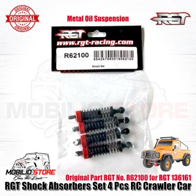 Spare Part Original 4 Pcs Shock Absorber RC Crawler RGT 136161 #R62100