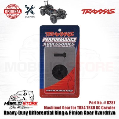 Traxxas Part #8287 Heavy-Duty Ring & Pinion Gear Overdrive for TRX4