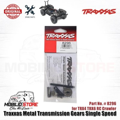 Traxxas Part #8296 Metal Transmission Gears Single Speed TRX4 Crawler