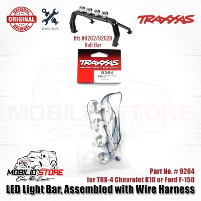 Traxxas Part #9264 LED Light Bar Assembled with Wire Harness for TRX4