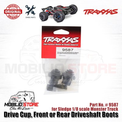 Traxxas Part #9587 Drive Cup Front or Rear Driveshaft Boots for Sledge
