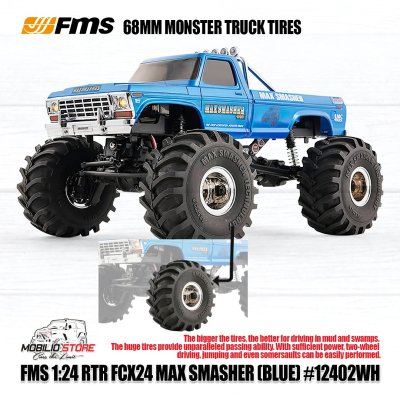 FMS Max Smasher FCX24 Chassis 1/24 Scale RTR Small Monster Truck RC