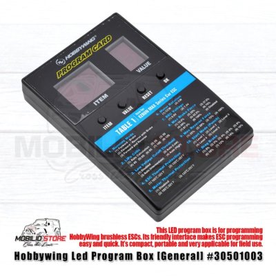 Hobbywing Led Progam Card Box General #30501003 for Hobbywing ESC