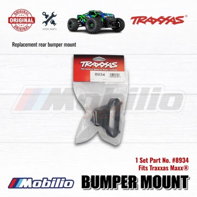 Traxxas Part #8934 Rear Bumper Mount Replacement for RC Maxx Monster Truck