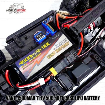 Vant Battery Lipo 3S 11.1 Volt 4500 mAh 50C Baterai RC Lithium Polimer