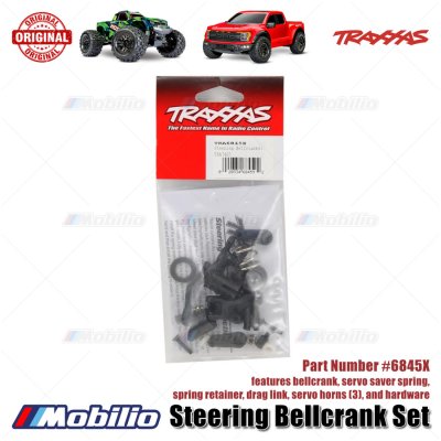 Traxxas Part #6845X Steering Bellcrank Set for RC Ford ST Rally Raptor Slash Rustler Hoss Stampede XO-1