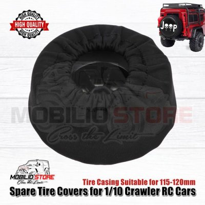 Tire Wheel Cover for 1/10 Crawler RC Cars Tire Casing Accessories Ban