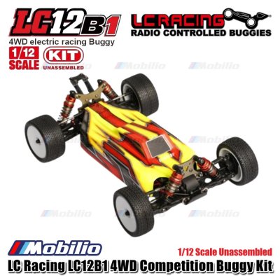 LC Racing LC12B1 4WD Competition Buggy Combo Kit 1/12 Scale Unassembled