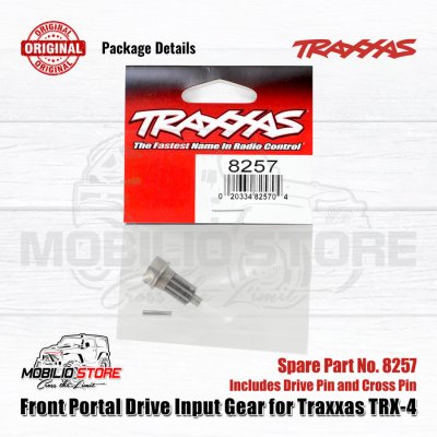 Spare Part 8257 Front Portal Drive Input Gear for Traxxas TRX-4 TRX-6