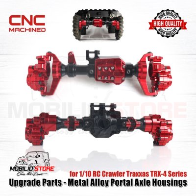 Upgrade Part - Metal Portal Axle Housing for 1/10 RC Traxxas TRX-4