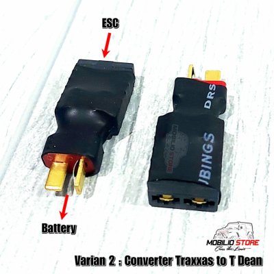 Converter Connector Traxxas to XT60 T Dean Konverter ESC Battery Lipo