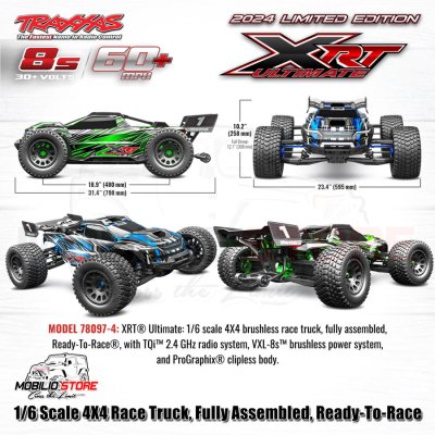 Traxxas XRT Ultimate 1/6 Extreme Race Truck 4WD 8s Brushless TQi TSM RTR