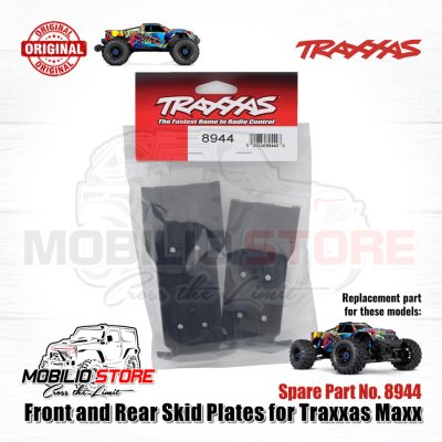 Traxxas Front and Rear Skid Plates Original for Maxx Spare Part 8944