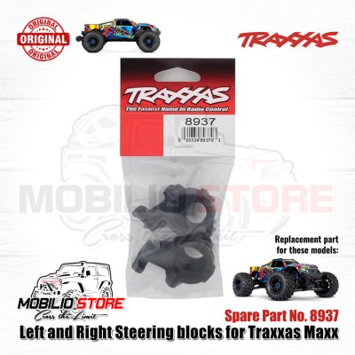 Traxxas Left & Right Steering Block Original for Maxx Spare Part 8937